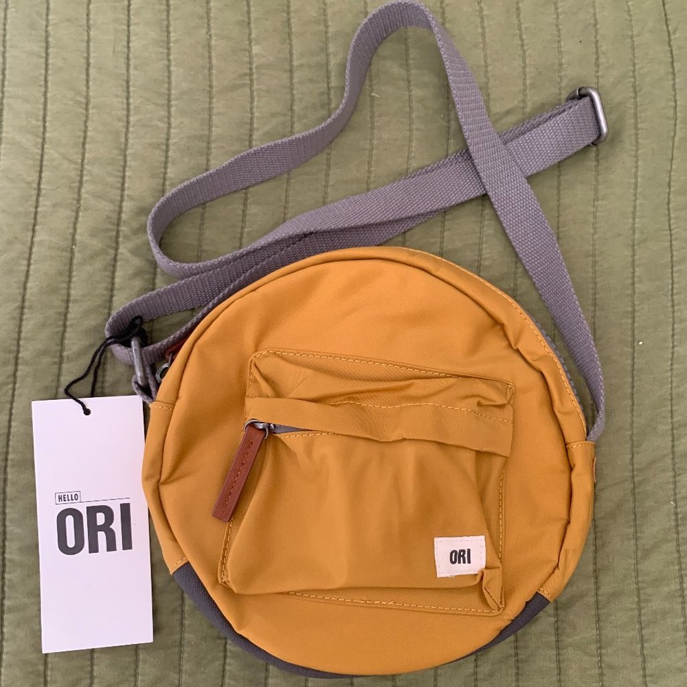 Ori London Paddington B (Nylon) Crossbody Sustainable Bag - Corn